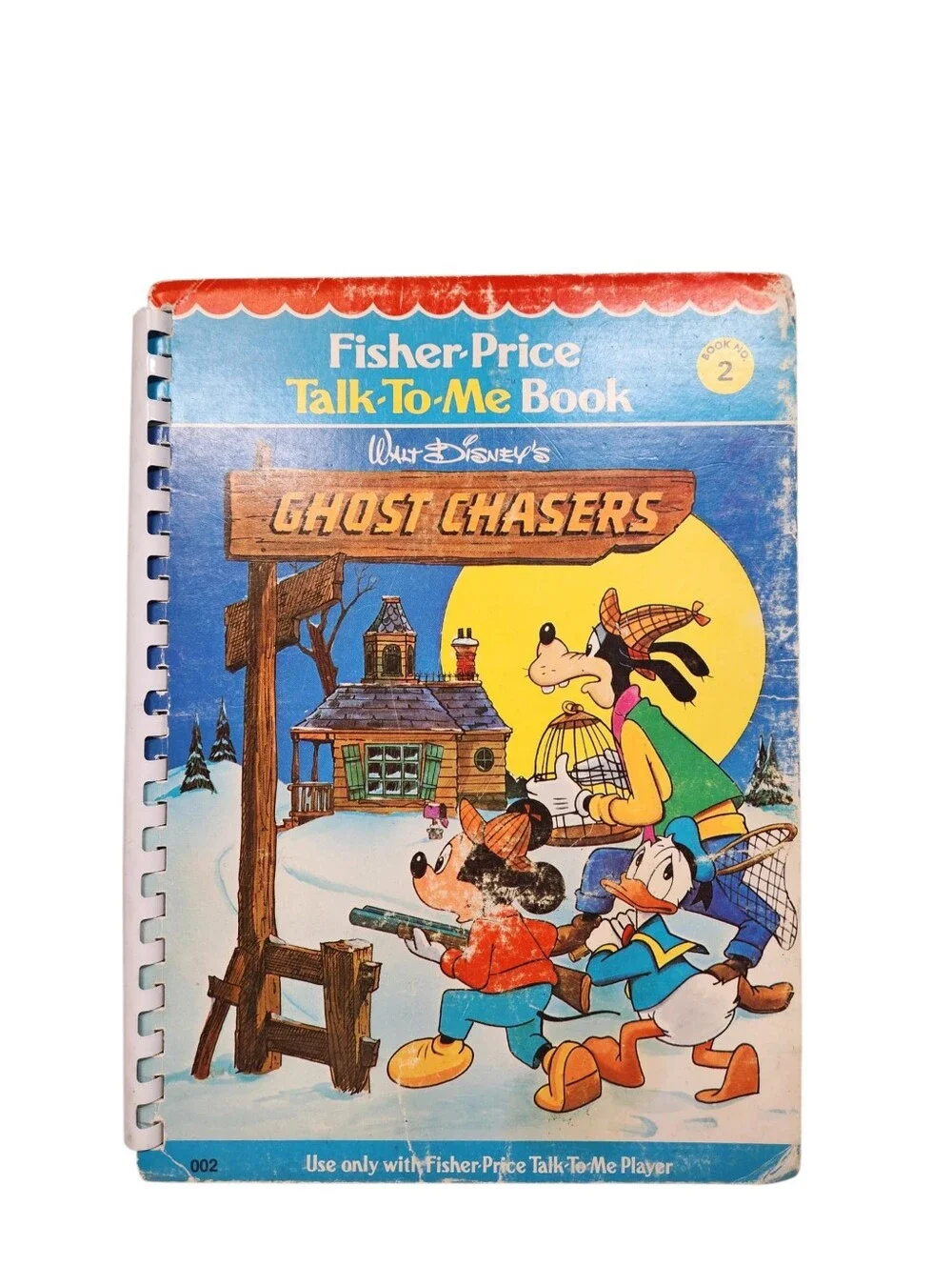 Vintage Fisher Price Talk to Me Books Disney Christmas Lot of Four No. 2 4 9 28
